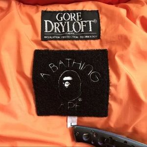 🔸Gore DryLoft bathing ape coat🔸